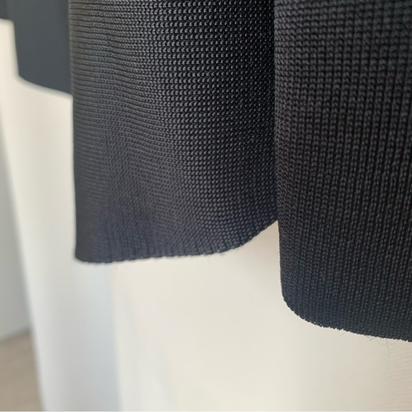 Lord & Taylor Black Long Sleeve Top - Picture 2 of 5